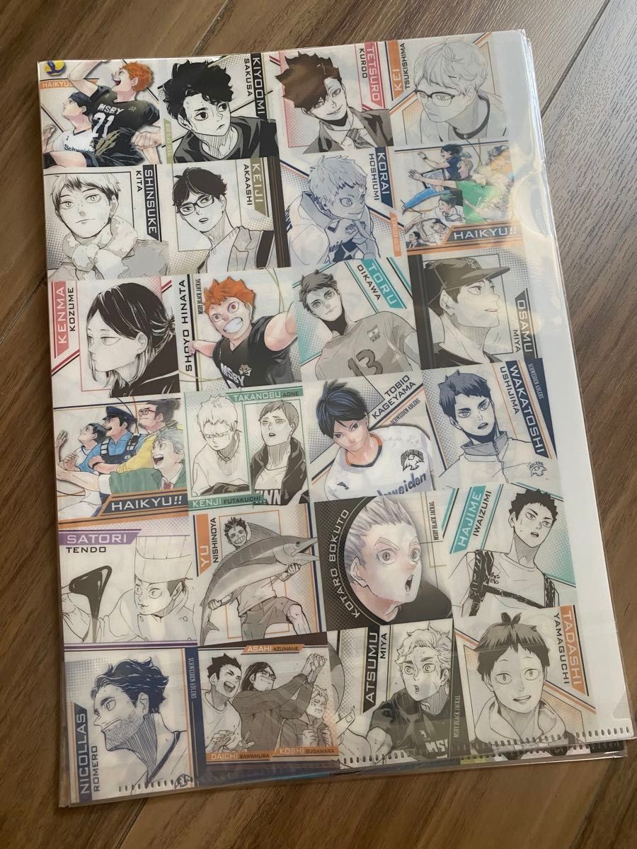 ハイキュー A4クリアファイル 2枚セット by Art Coaster|Yahoo ハイキュー A4クリアファイル 2枚セット by Art Coaster|Yahoo