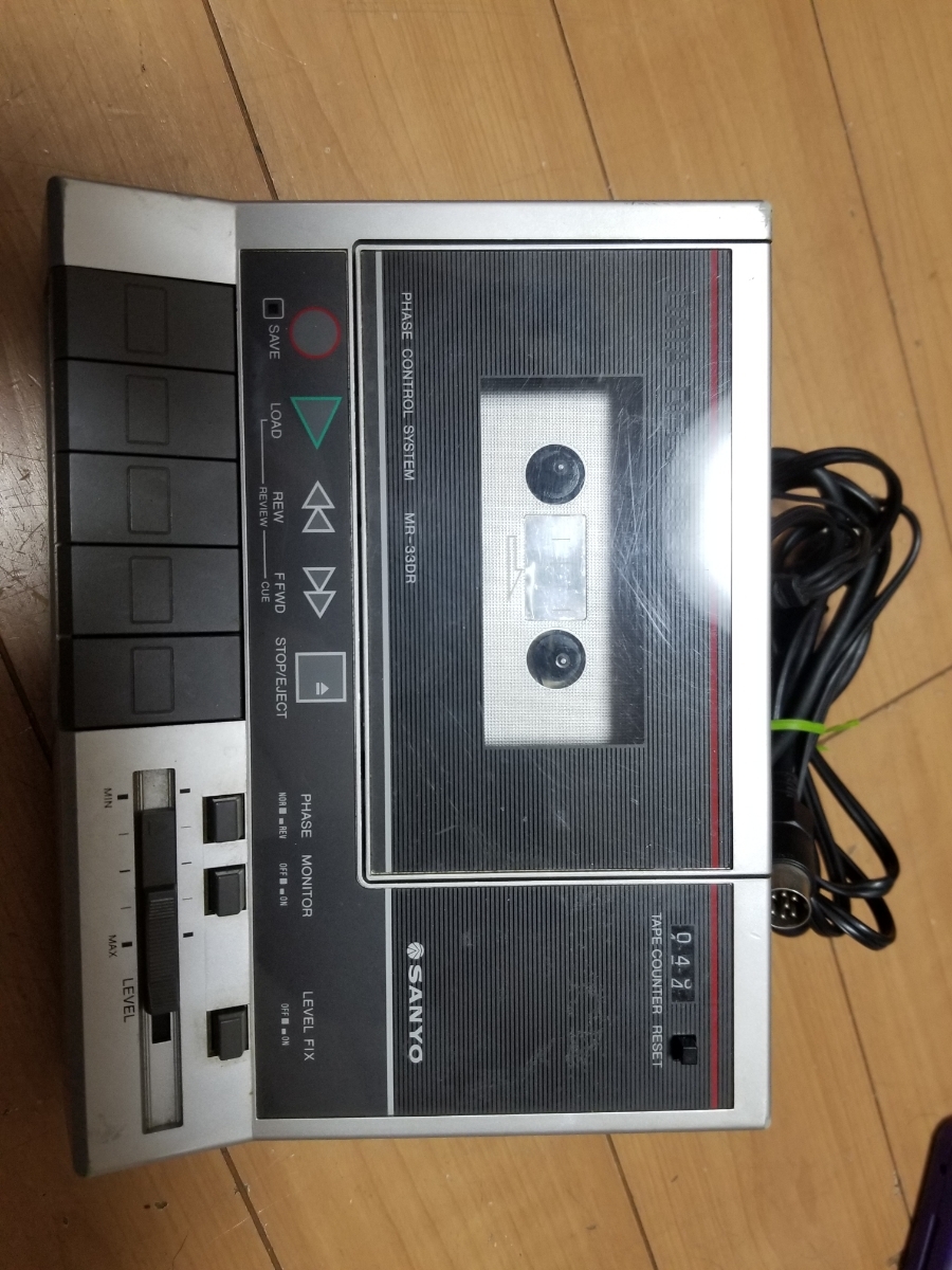 最新作売れ筋が満載 ▽SANYO データレコーダ MR-33DR pasomate33 CMT