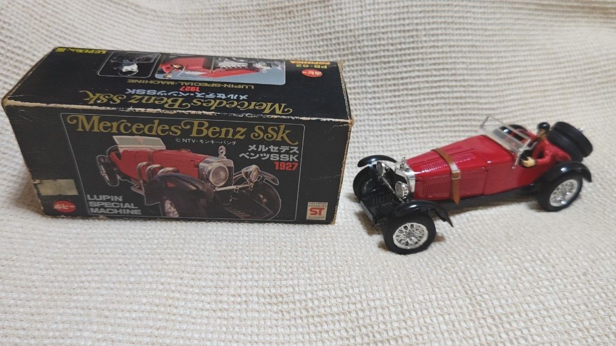 日本製 ポピー ルパン三世 メルセデスベンツSSK PB-62 超合金 日本製 ポピー ルパン三世 メルセデスベンツSSK PB-62 超合金