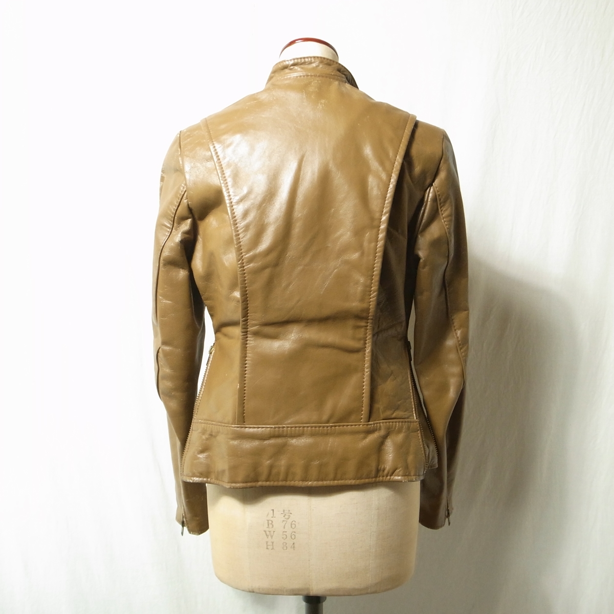 ヤフオク! - 70s BROOKS ブルックス シングル ライダース ジ...