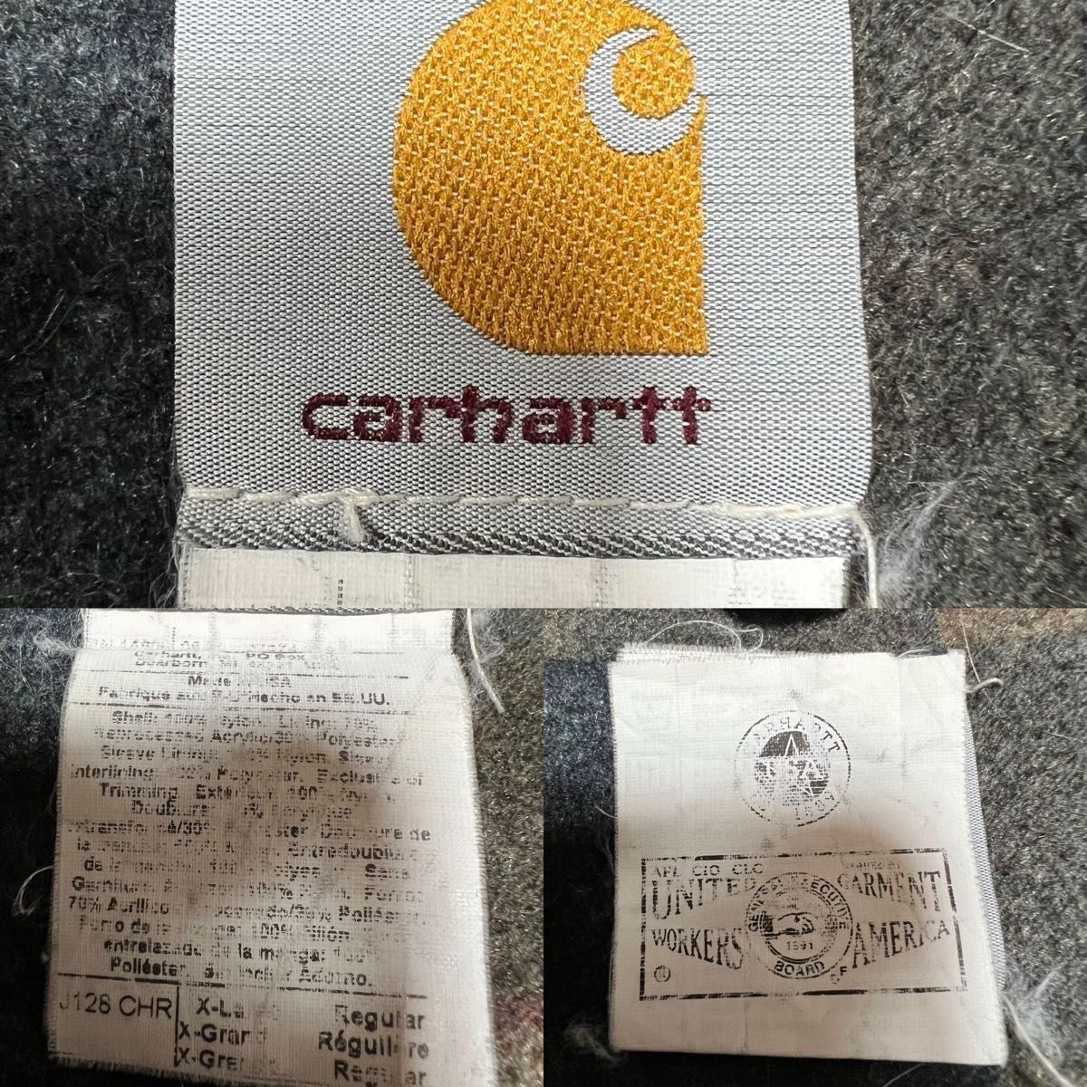 USA製 carhartt カーハート J128 CHR デトロイトジャケット USA製 carhartt カーハート J128 CHR デトロイトジャケット
