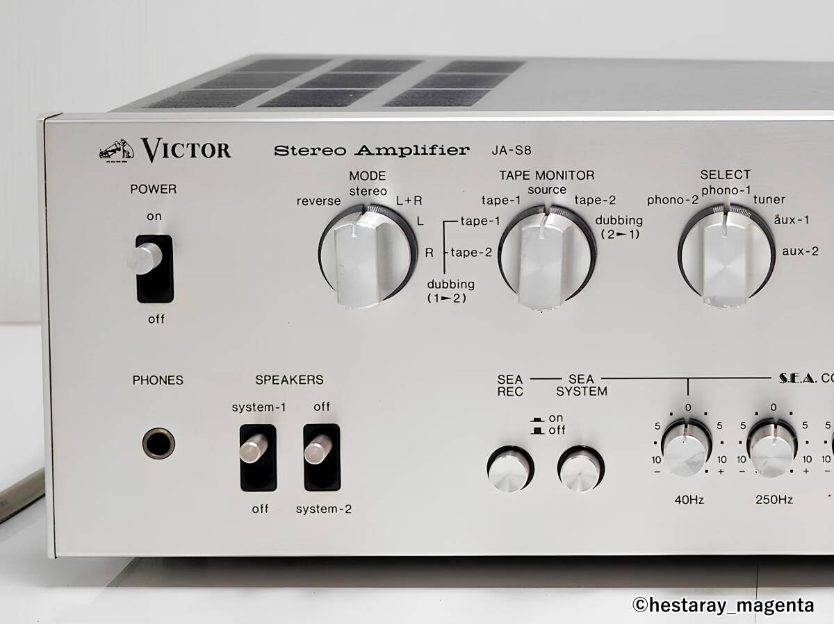 Yahoo!オークション - 【整備・レストア済】 VICTOR JA-S8 Yahoo!オークション - 【整備・レストア済】 VICTOR JA-S8