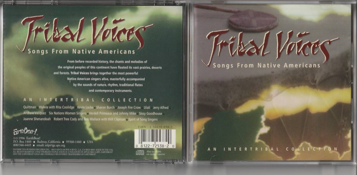 CD Tribal Voices Songs from Native Americans_画像1