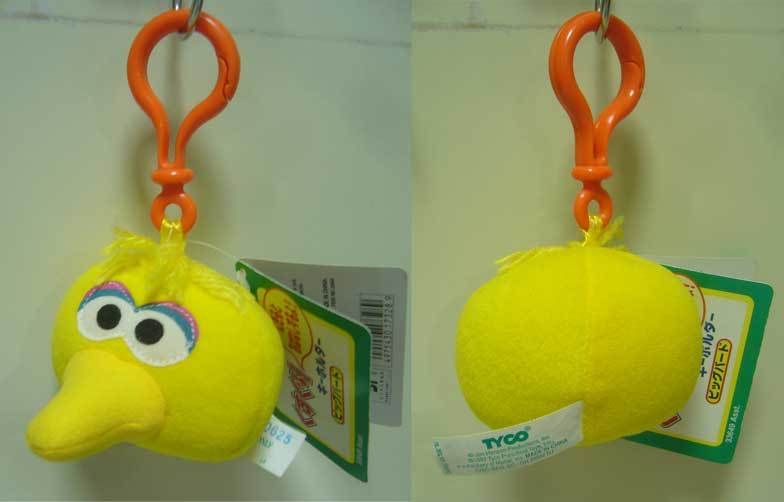  Sesame Street /. immediately . key holder / Big Bird /........ possible / battery exchange is not possible commodity /1998 year sale /tsukda original * new goods 