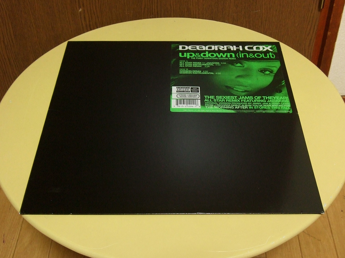 デボラ・コックス Deborah Cox / Up & Down (In & Out) 12インチシングルレコード_画像1