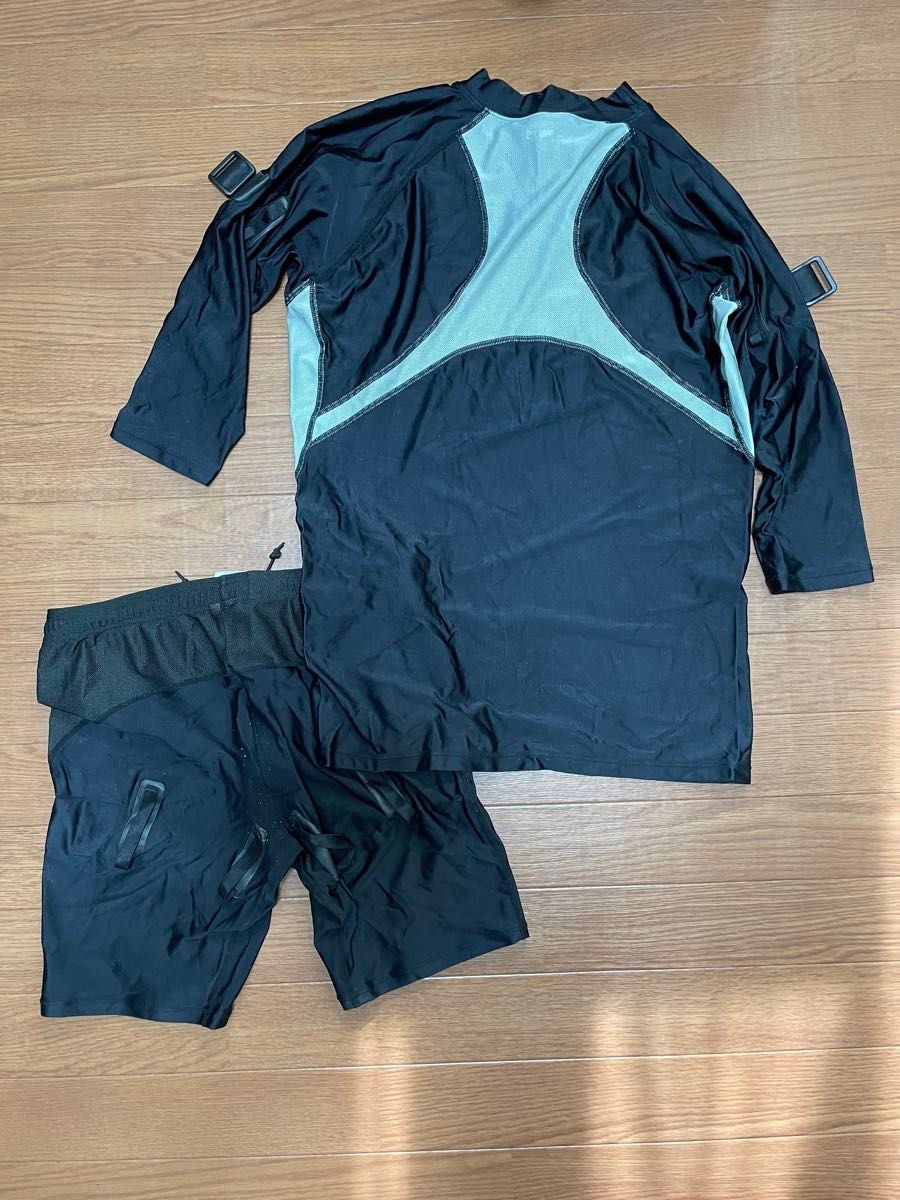 カーツ ゼット ZETT 加圧トレーニングシャツ パンツ セット 中古 カーツ ゼット ZETT 加圧トレーニングシャツ パンツ セット 中古