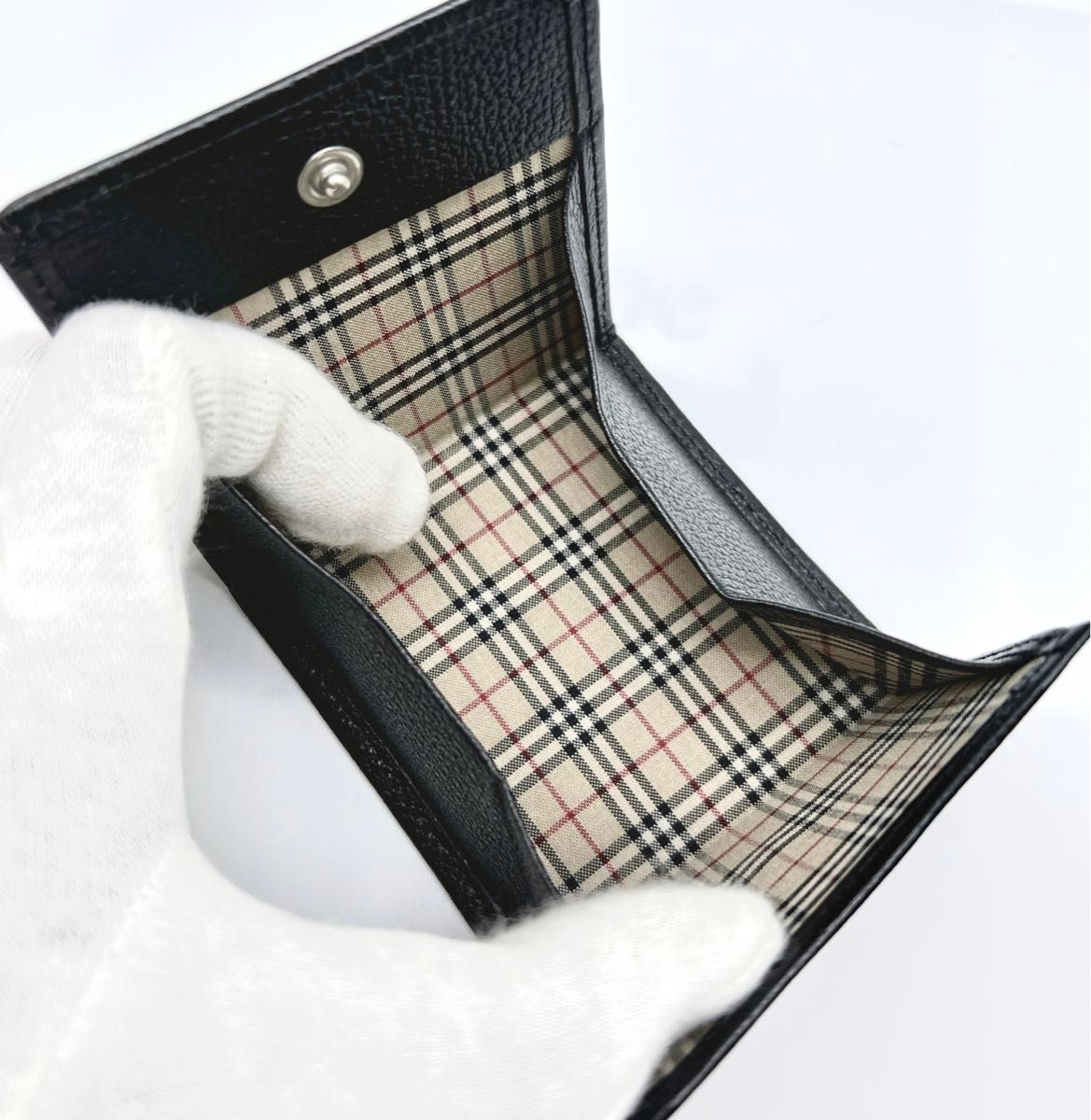 未使用級 バーバリー Burberry コインケース 小銭入れ レザー 未使用級 バーバリー Burberry コインケース 小銭入れ レザー