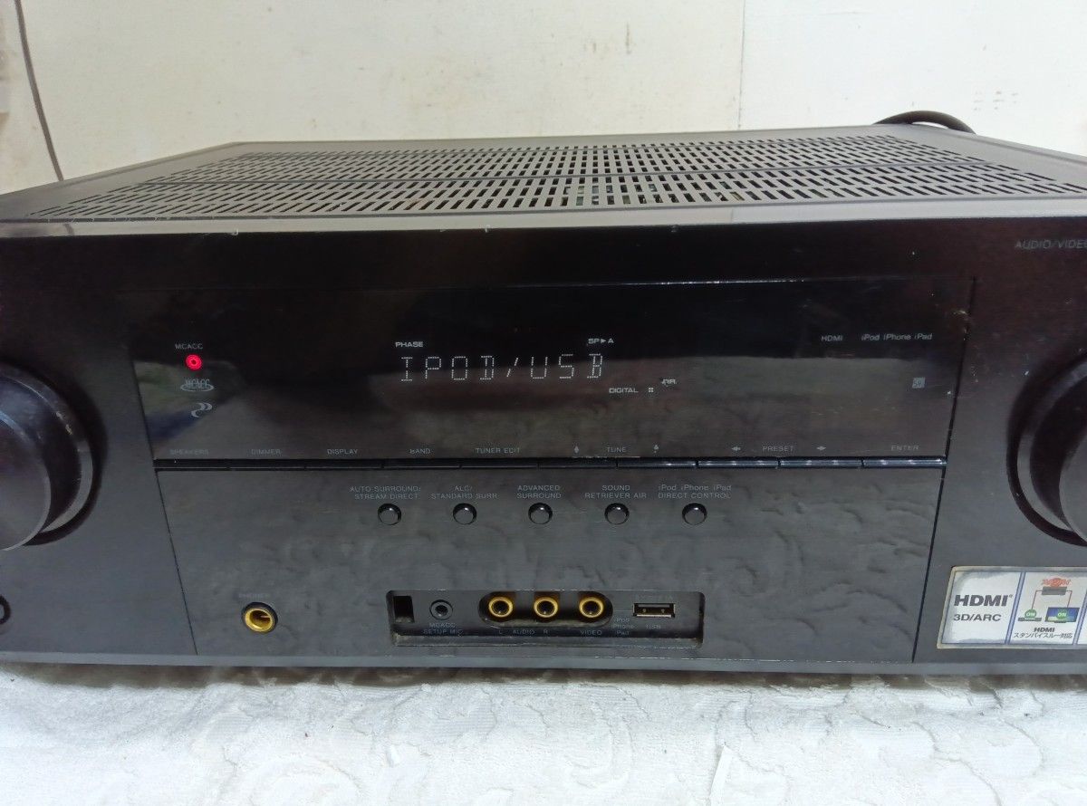Pioneer パイオニア AVアンプ VSX-821 通電確認のみ 2011年製 Pioneer パイオニア AVアンプ VSX-821 通電確認のみ 2011年製