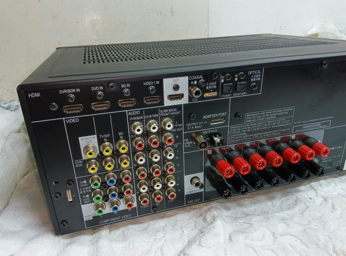 Pioneer パイオニア AVアンプ VSX-821 通電確認のみ 2011年製 Pioneer パイオニア AVアンプ VSX-821 通電確認のみ 2011年製