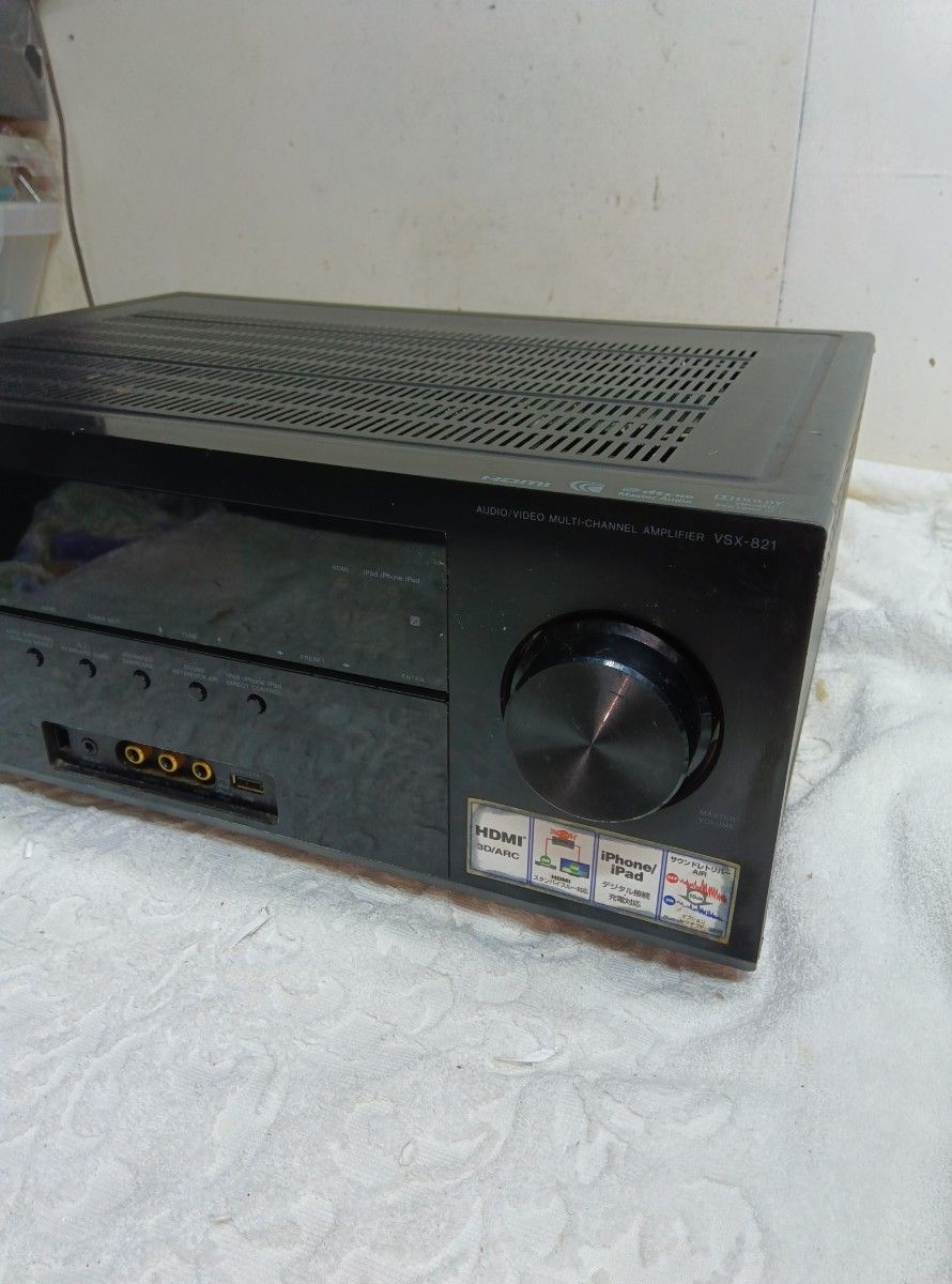 Pioneer パイオニア AVアンプ VSX-821 通電確認のみ 2011年製 Pioneer パイオニア AVアンプ VSX-821 通電確認のみ 2011年製