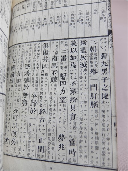 日本外史纂語字類大全 二　櫻井茂衛 編輯_画像9