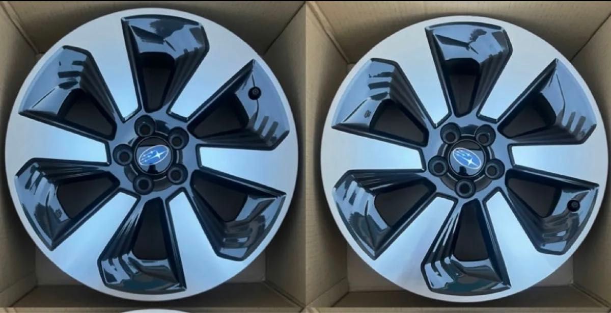 スバル SUBARU新車外し SJ系 フォレスター後期純正ホイール17 スバル SUBARU新車外し SJ系 フォレスター後期純正ホイール17