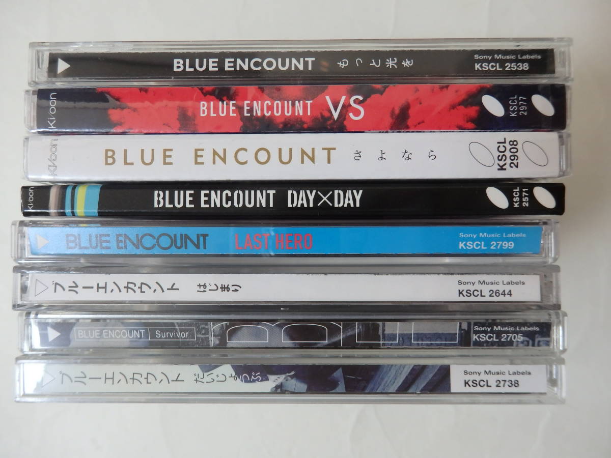 即決●BLUE ENCOUNT●豪華シングルCD8枚セット●ブルーエンカウント_画像2