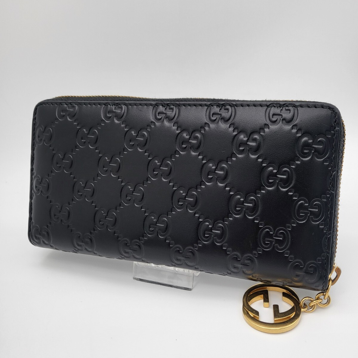 GUCCI グッチ シマ ラウンドファスナー 長財布 財布 インター GUCCI グッチ シマ ラウンドファスナー 長財布 財布 インター