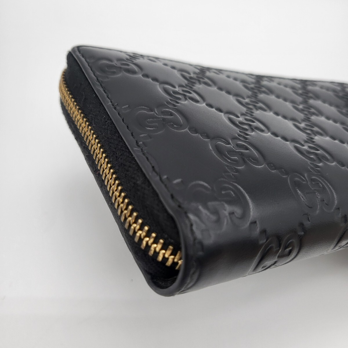 GUCCI グッチ シマ ラウンドファスナー 長財布 財布 インター GUCCI グッチ シマ ラウンドファスナー 長財布 財布 インター