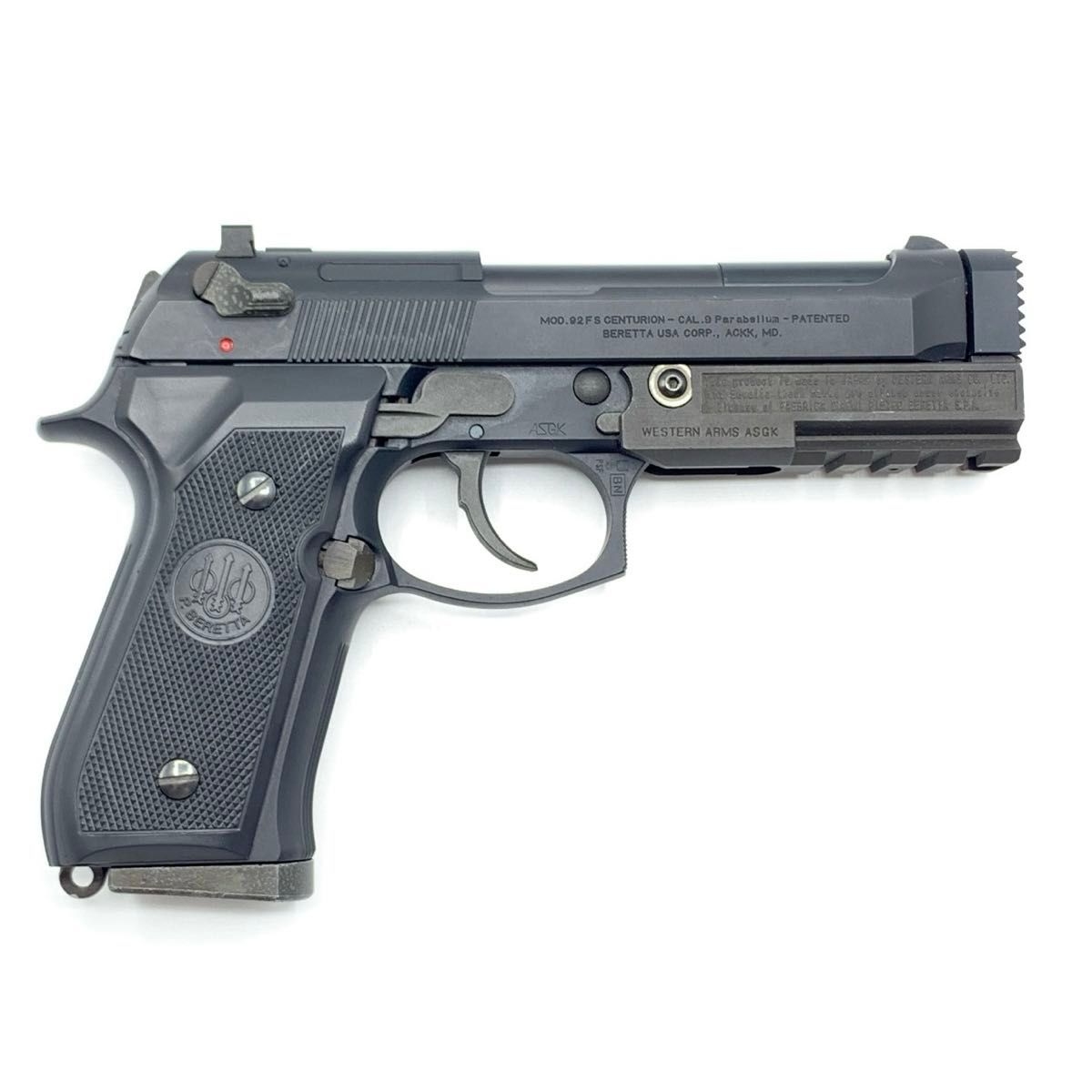 WESTERN ARMS M92FS ガスガン 美品】 WA M92F ストライクヘッド アンダーマウントレイル