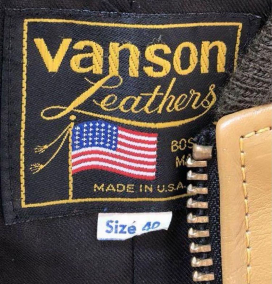 VANSON バンソン USA製 レザージャケット スタジャン ライダース VANSON バンソン USA製 レザージャケット スタジャン ライダース