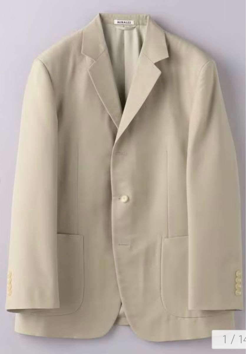 AURALEE TROPICAL WOOL KID MOHAIR JACKET|Yahoo!フリマ(旧 AURALEE TROPICAL WOOL KID MOHAIR JACKET|Yahoo!フリマ(旧