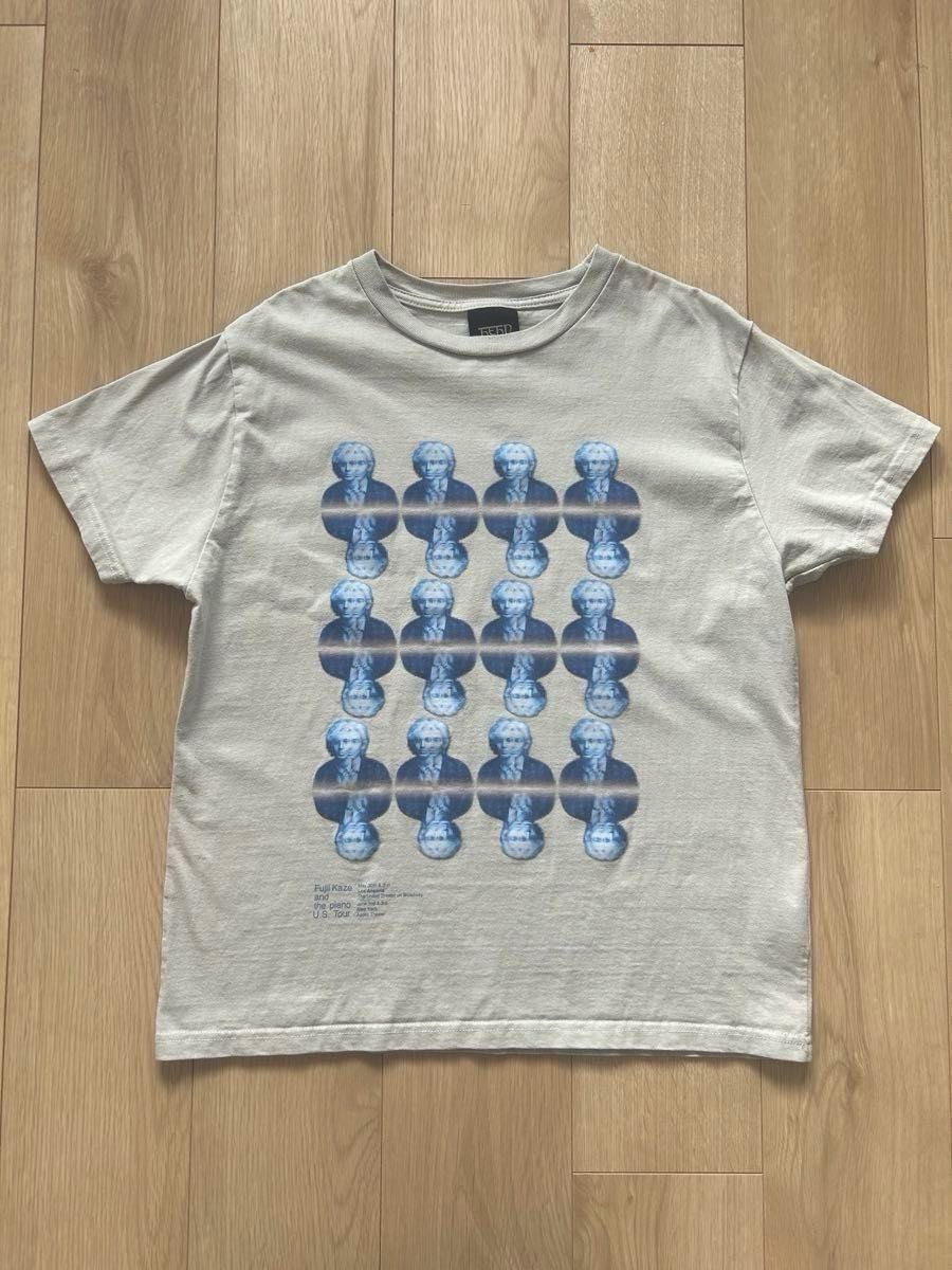 藤井風 濃かっ Gray T-shirt Mサイズ Fujii Kaze 藤井風 濃かっ Gray T-shirt Mサイズ Fujii Kaze