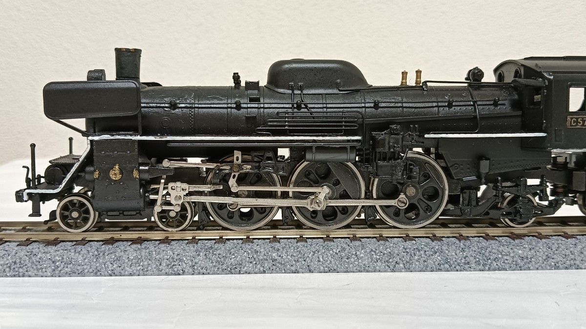 アダチ国鉄C 57蒸気機関車 門鉄デフ仕様HOゲージ|機関車 アダチ国鉄C 57蒸気機関車 門鉄デフ仕様HOゲージ|機関車
