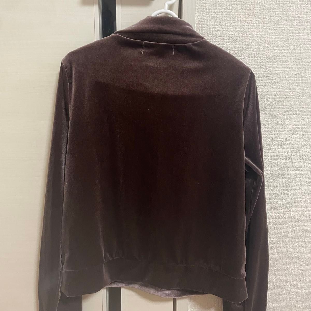 トラックジャケット ジャージ 茶色 ベロア y2k 秋服 冬服|Yahoo トラックジャケット ジャージ 茶色 ベロア y2k 秋服 冬服|Yahoo