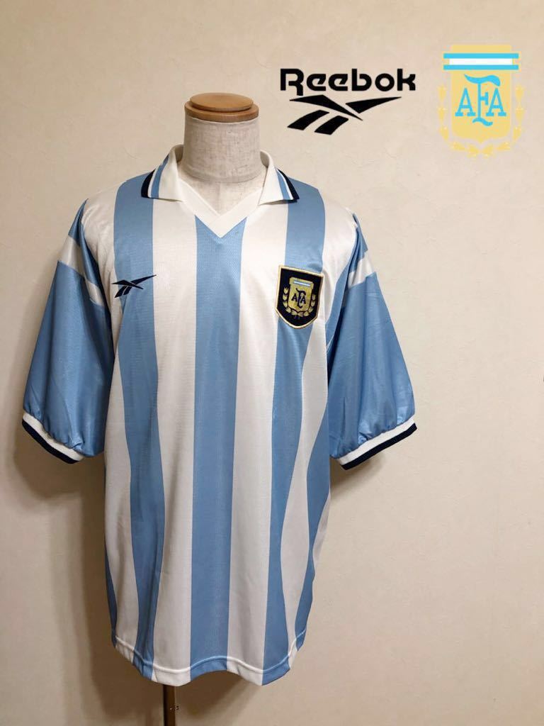 ヤフオク 美品 Reebok Argentina リーボック サッカー