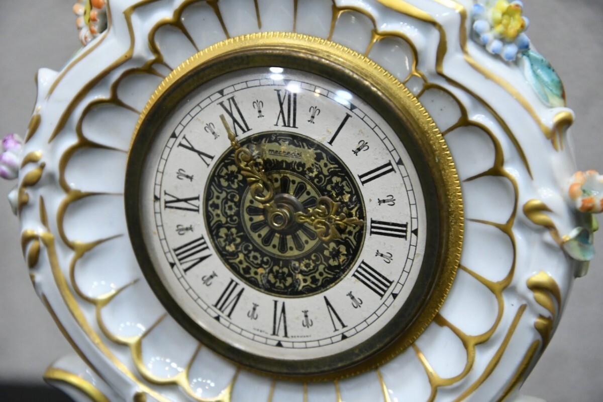 tr0827 リチャードジノリ Richard Ginori メルセデス 置時計 tr0827 リチャードジノリ Richard Ginori メルセデス 置時計
