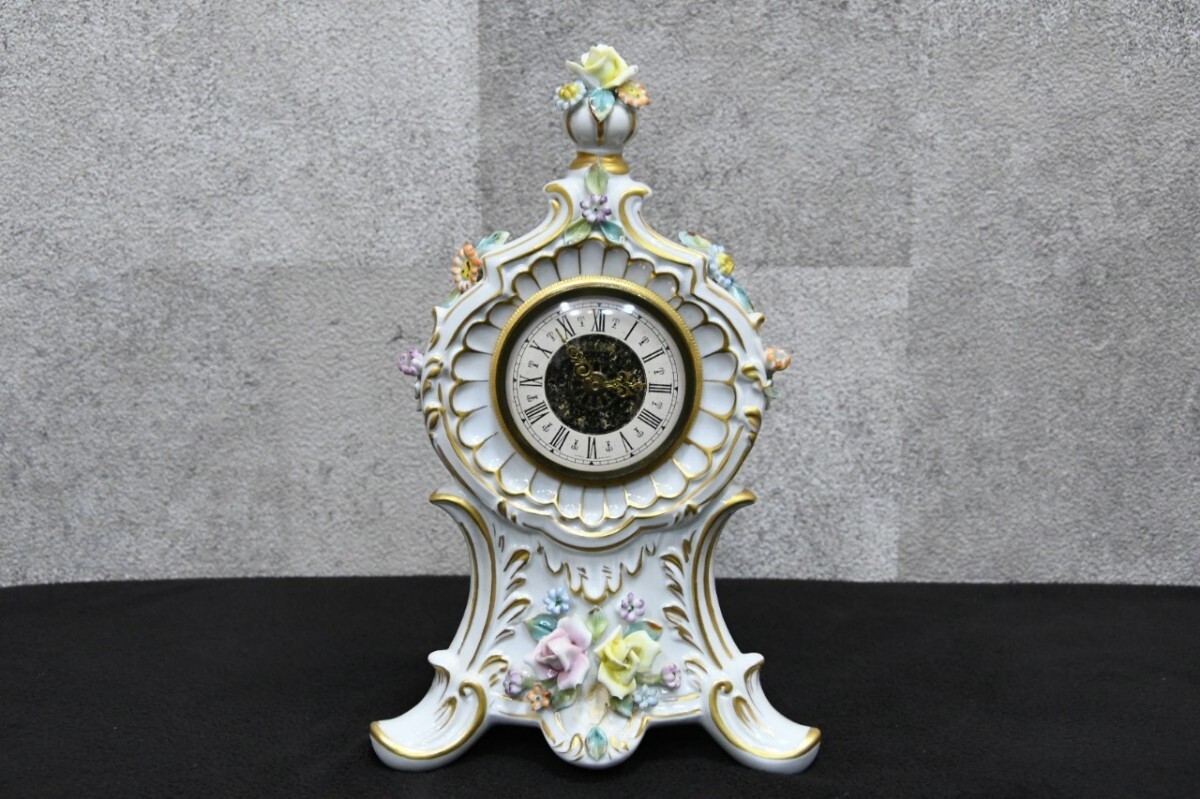 tr0827 リチャードジノリ Richard Ginori メルセデス 置時計 tr0827 リチャードジノリ Richard Ginori メルセデス 置時計
