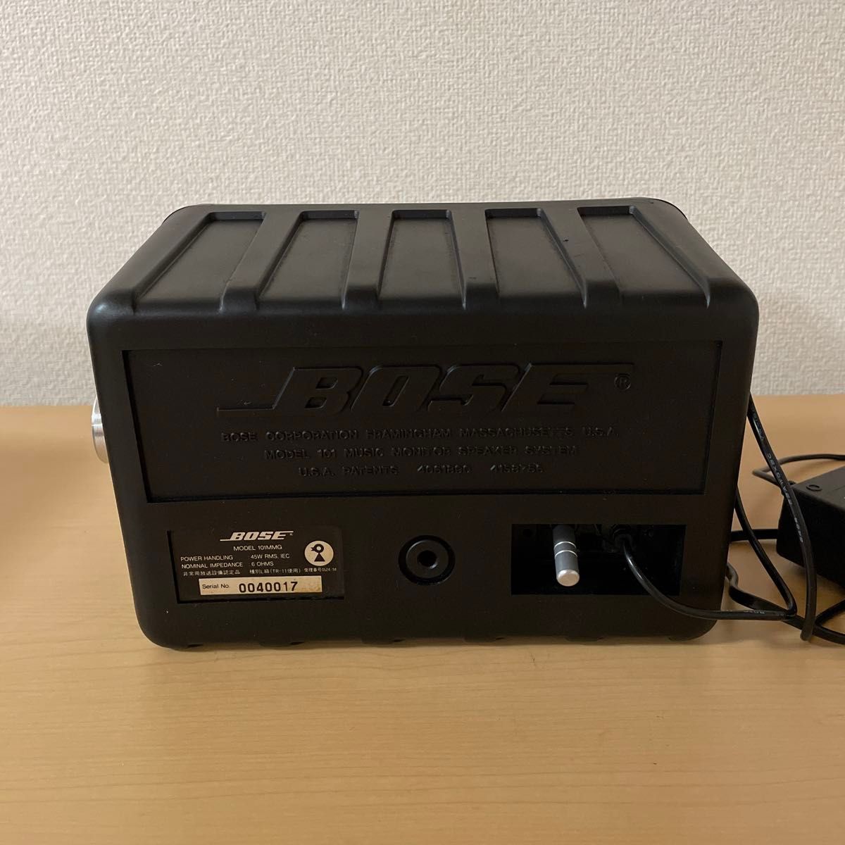 BOSE 101MMG アンプ内蔵Bluetoothスピーカー 作成番号 2081 BOSE 101MMG アンプ内蔵Bluetoothスピーカー 作成番号 2081