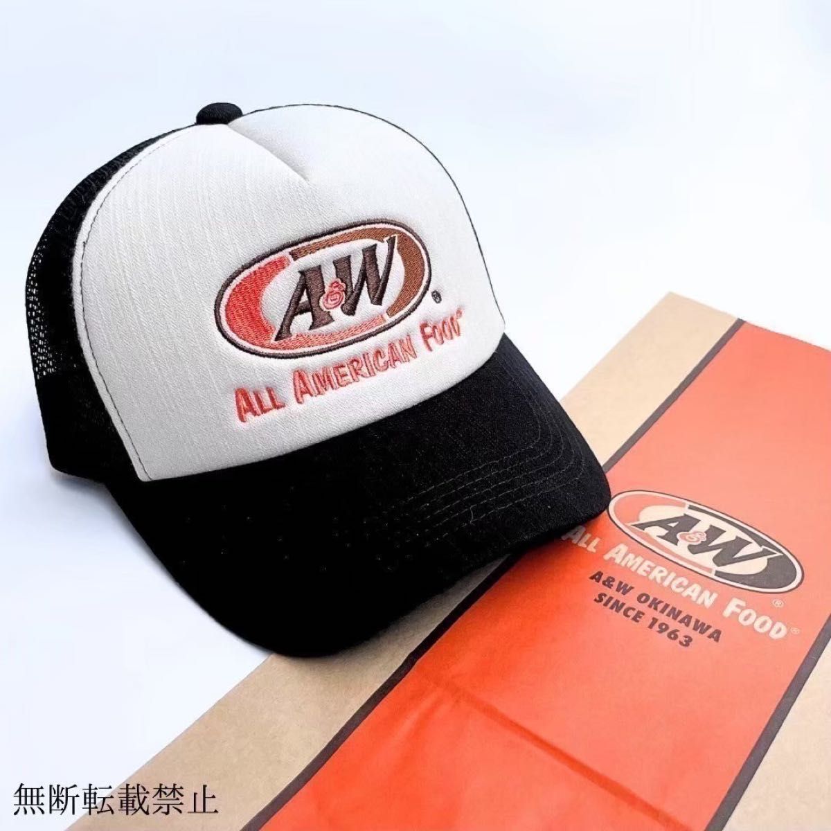 新品 正規品 A&W キャップ メッシュキャップ トラッカー 新品 正規品 A&W キャップ メッシュキャップ トラッカー