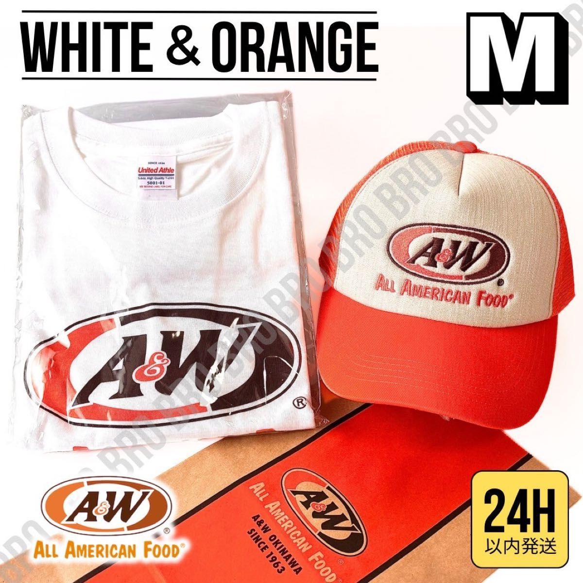 新品 正規品 A&W キャップ メッシュキャップ トラッカー 新品 正規品 A&W キャップ メッシュキャップ トラッカー