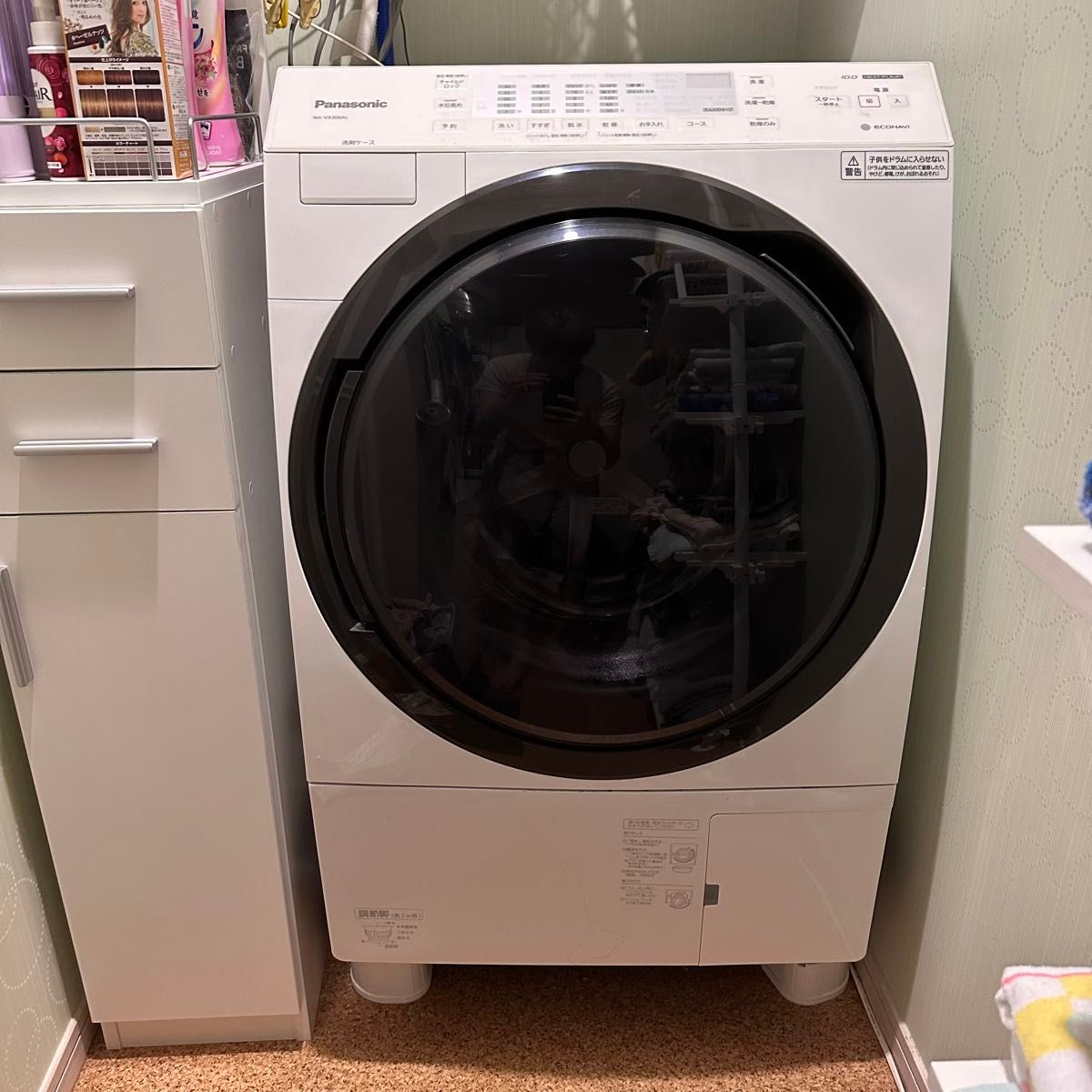 直接引取可 Panasonic ドラム式洗濯乾燥機 左開き NA-VX300AL 直接引取可 Panasonic ドラム式洗濯乾燥機 左開き NA-VX300AL