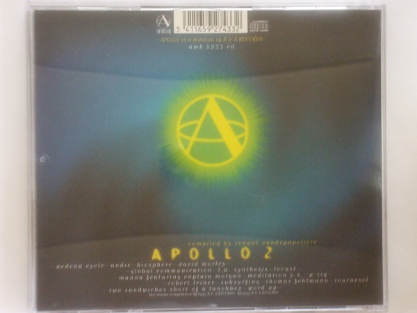 即決□V.A / Apollo 2 The Divine Compilation□R & S Records・Global Communication・μ-Ziq・Subsurfing□2,500円以上の落札で送料無料!_画像2