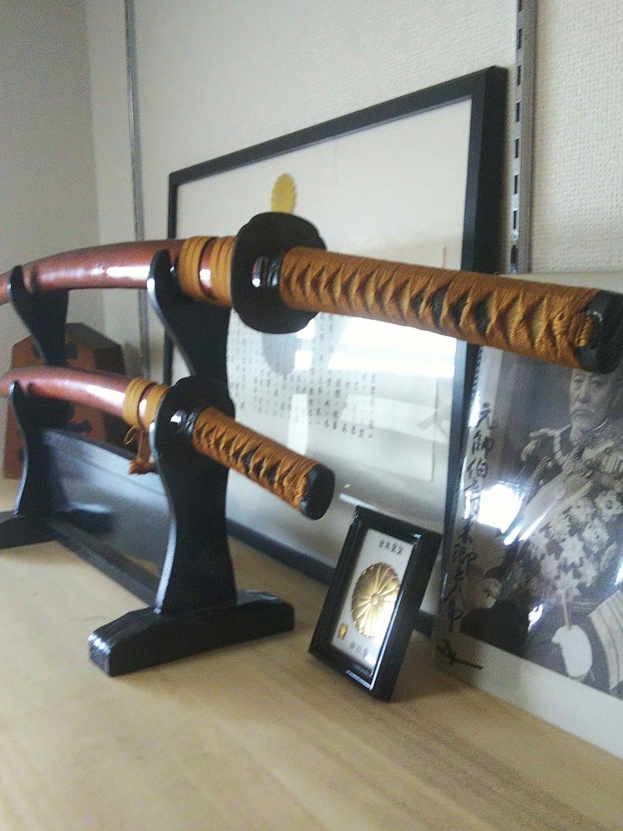 日本刀・模造刀・展示品・2本セット ・太刀 ・脇差 ・刀剣 日本刀・模造刀・展示品・2本セット ・太刀 ・脇差 ・刀剣
