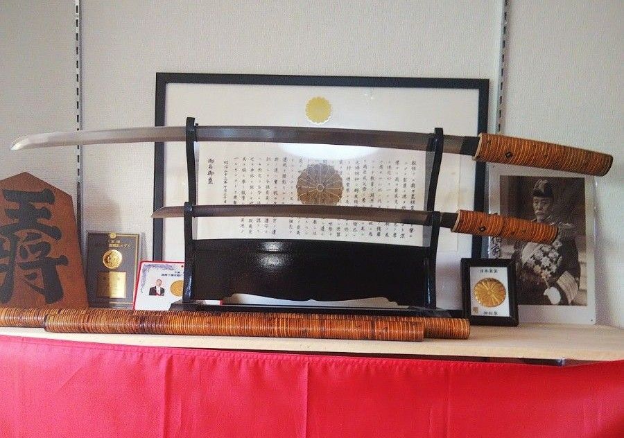 日本刀 模造刀 刀剣美術【藤巻鞘 中身は模造刀】拵 時代武具 刀 日本刀 模造刀 刀剣美術【藤巻鞘 中身は模造刀】拵 時代武具 刀