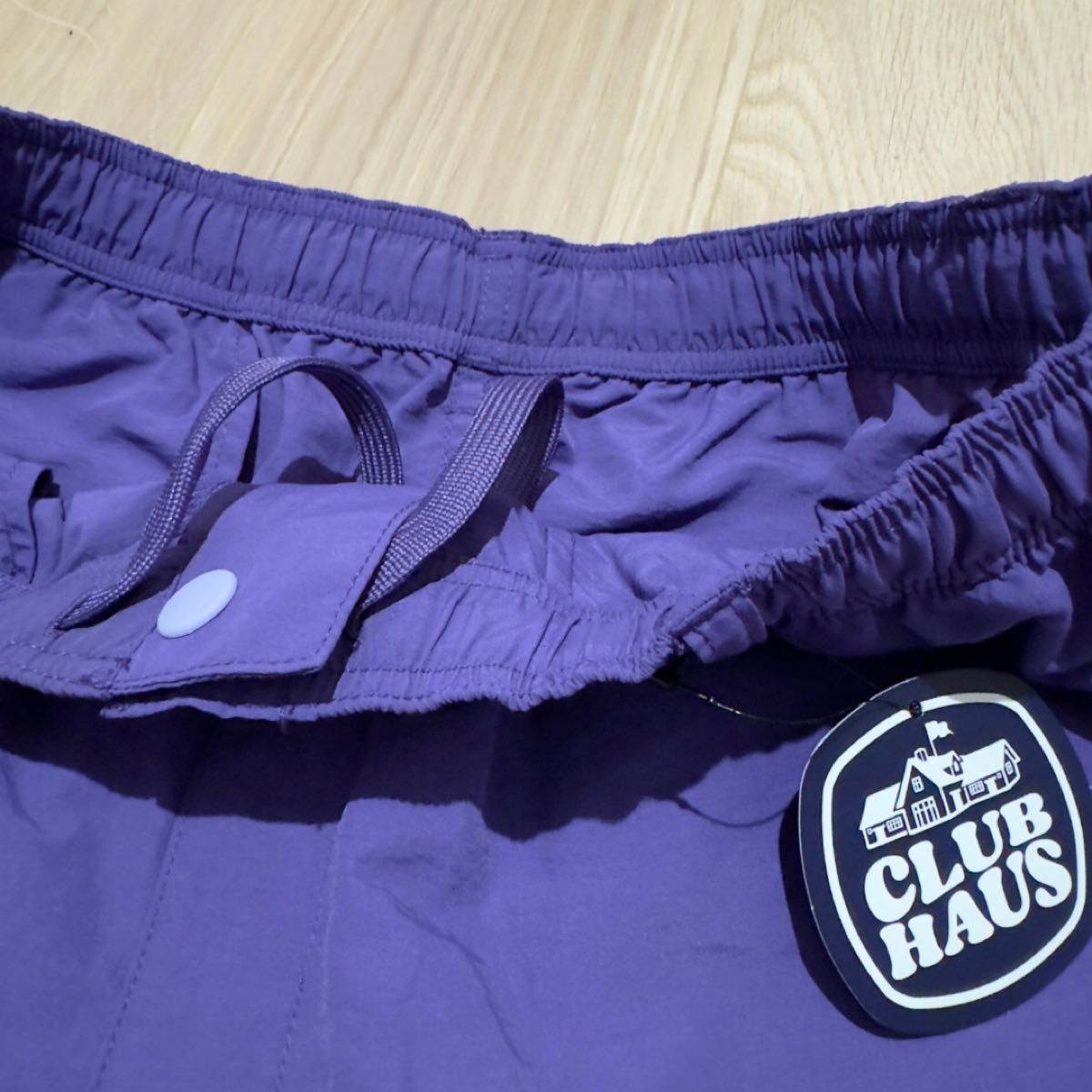 新品 CLUBHAUS Active Shorts クラブハウスショーツ L 新品未使用】CLUBHAUS Active Shorts Purple クラブハウス