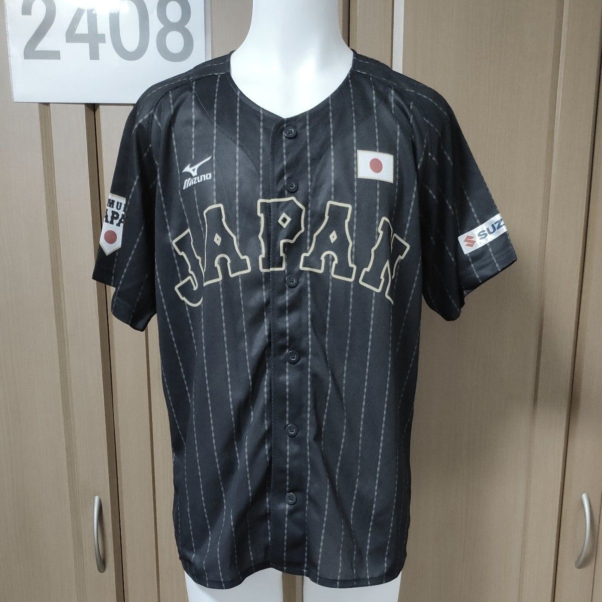 侍ジャパンWBCユニフォームL 【新品同様】ブラック サムライ 侍ジャパンWBCユニフォームL 【新品同様】ブラック サムライ