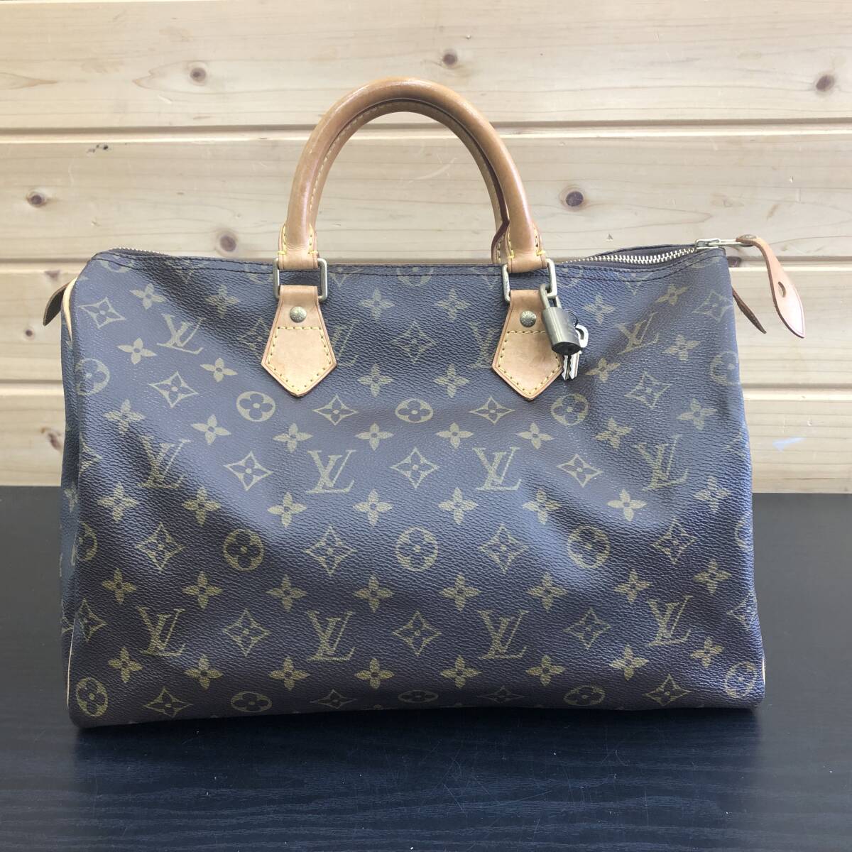 【10000円スタート】LOUIS VUITTON ヴィトン ハンドバッグ スピーディ35 M41524 モノグラム レディース 南京錠有 ミニボストンバッグ