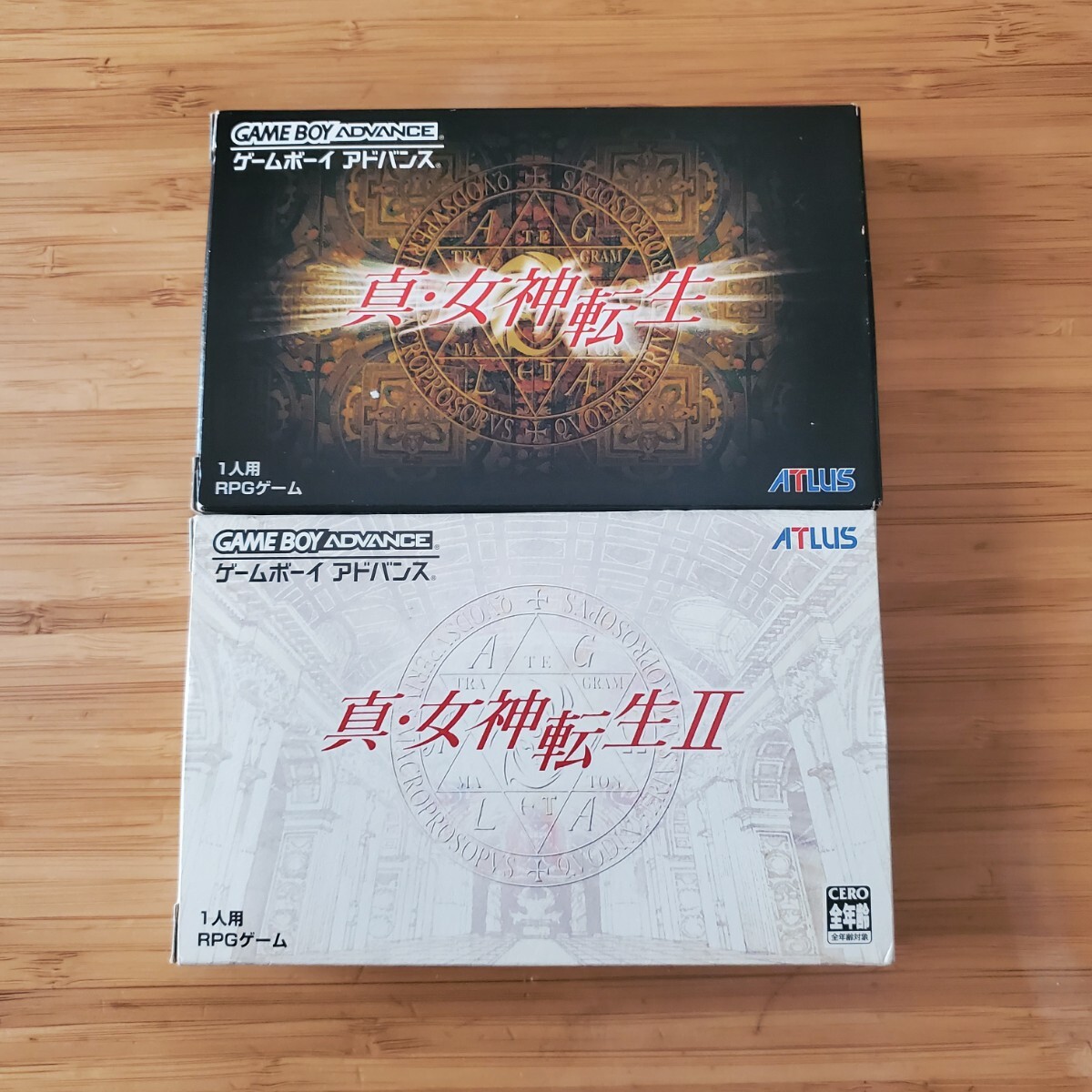 Yahoo!オークション - GBA 真・女神転生 1・2 箱説ハガキ Yahoo!オークション - GBA 真・女神転生 1・2 箱説ハガキ