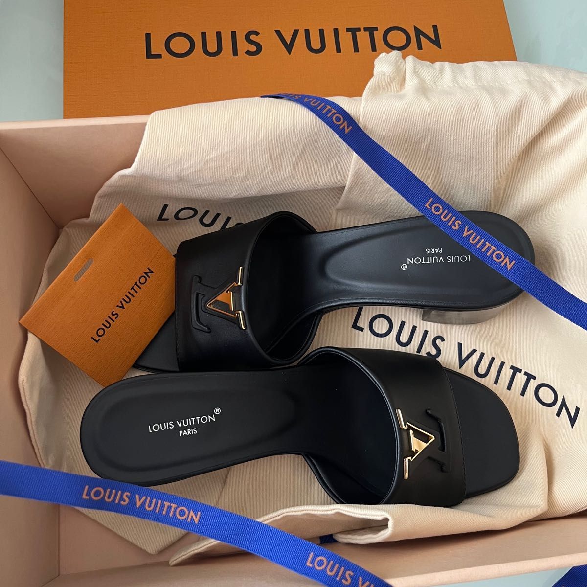 完売サイズ LV カプリ・ライン ミュール LOUIS VUITTON ルイ 完売サイズ LV カプリ・ライン ミュール LOUIS VUITTON ルイ