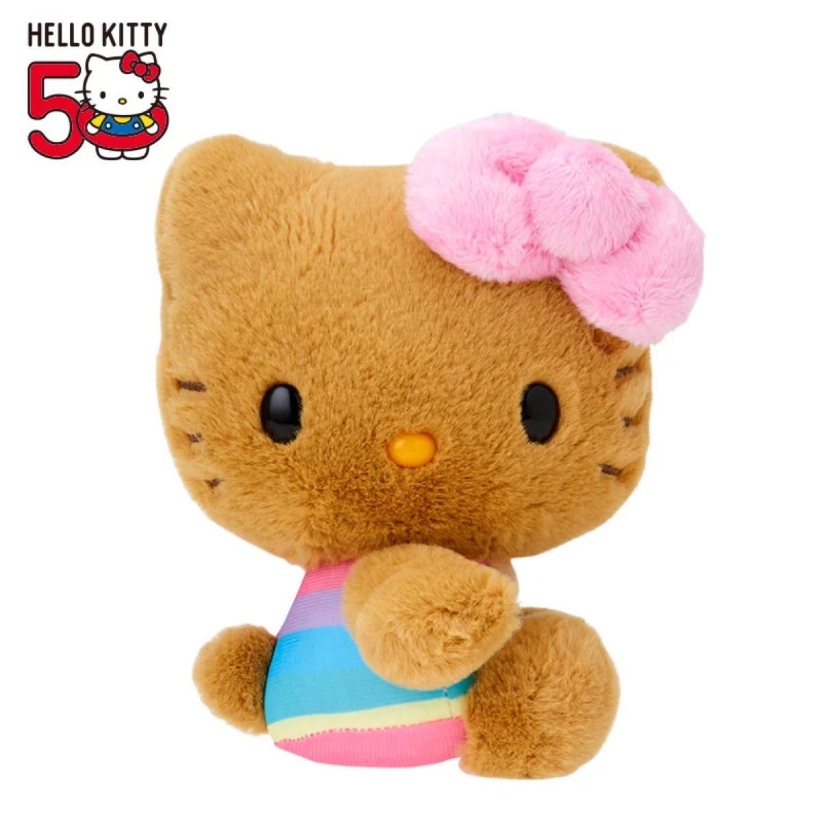 新品未使用品】ハローキティ ぬいぐるみ 日焼けキティ 新品未使用品】ハローキティ ぬいぐるみ 日焼けキティ