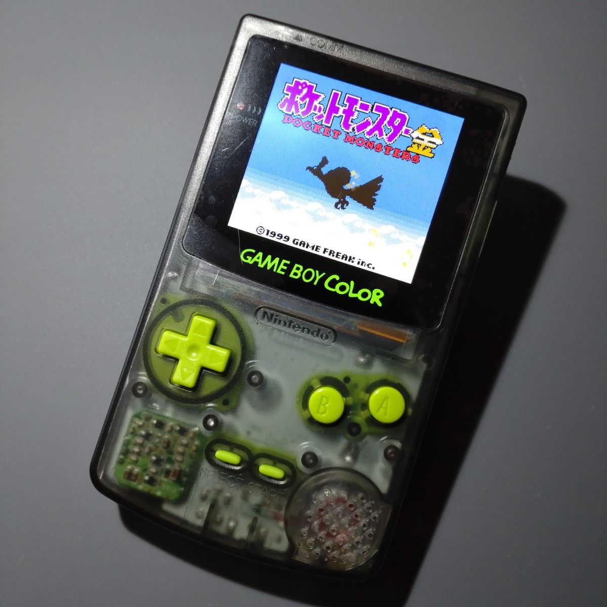 ファッション通販 安い ゲームボーイカラー OLED GBC OLED液晶(有機EL) クリアブラック 本体