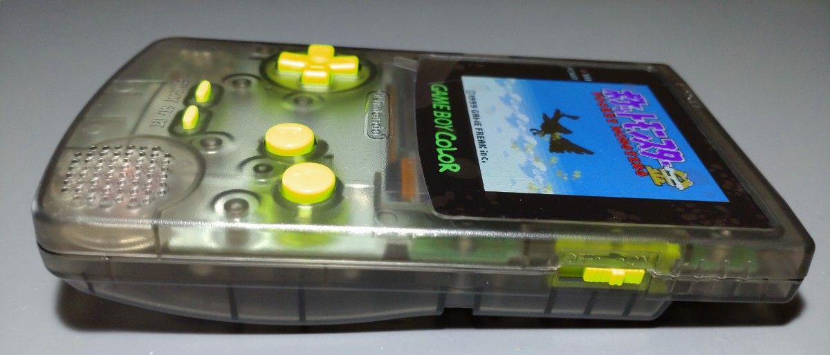 ゲームボーイカラー クリアブラック OLED液晶(有機EL) GBC OLED ゲームボーイカラー クリアブラック OLED液晶(有機EL) GBC OLED