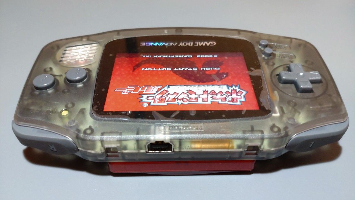 ゲームボーイアドバンス クリアブラック ips液晶 ガラス ゲームボーイアドバンス クリアブラック ips液晶 ガラス