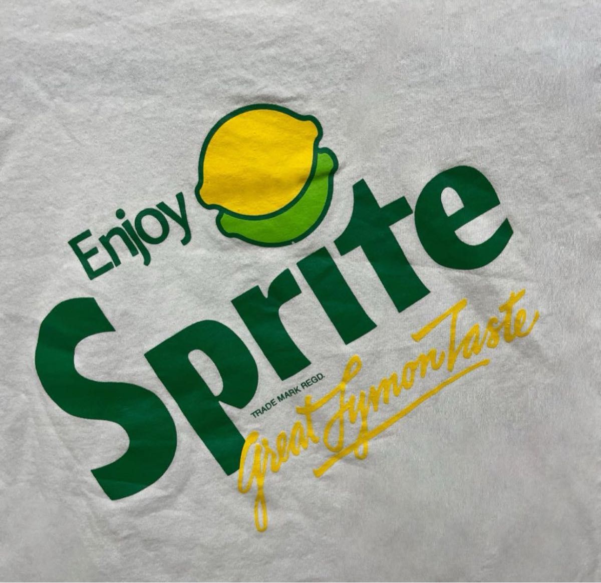 オススメ★Sprite スプライト ロゴTシャツ ジュース Sprite】 スプライト Tシャツ Mサイズ 白色 ジュース|Yahoo