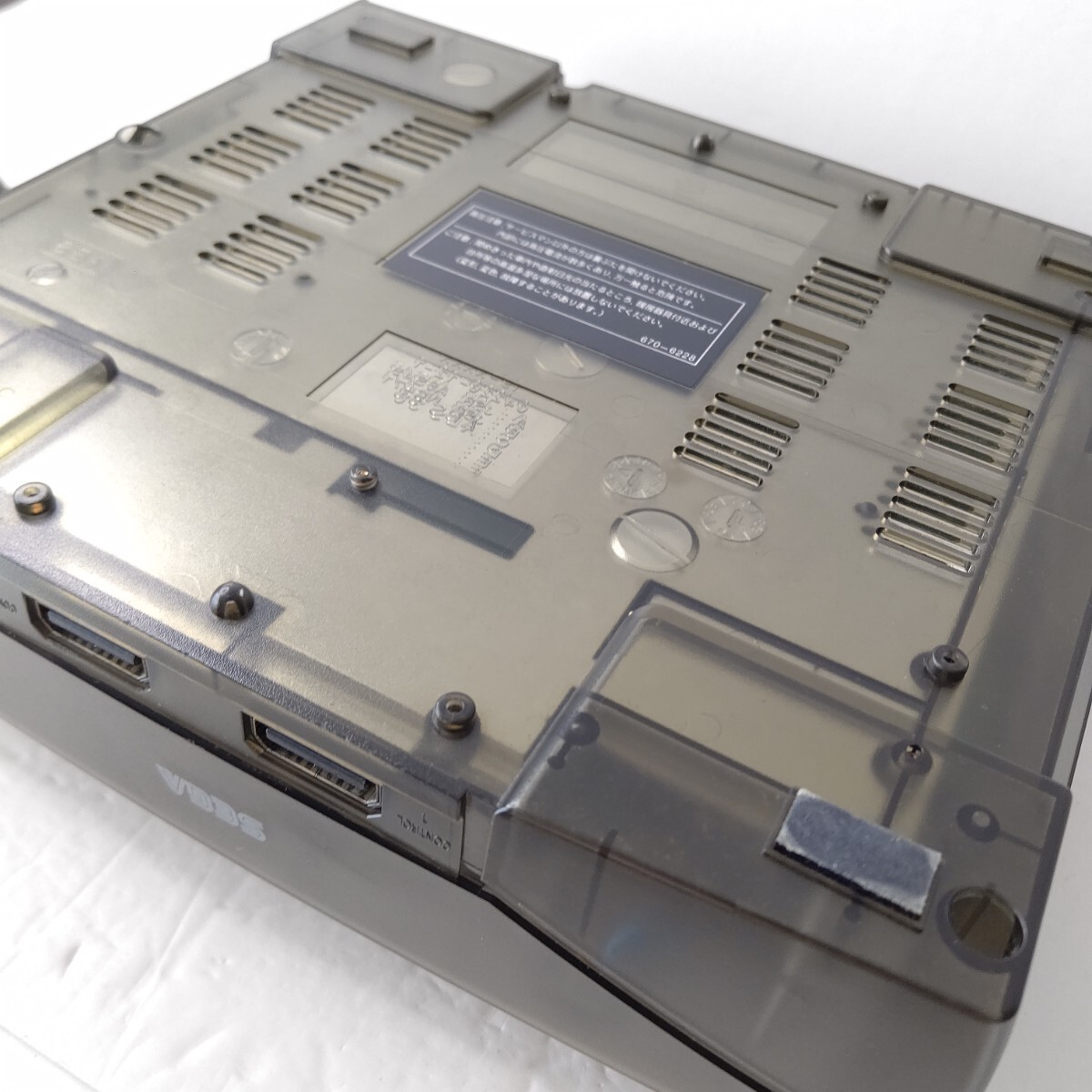 セガサターン スケルトン 美品 HST-3220 希少 限定モデル セガ セガサターン スケルトン 美品 HST-3220 希少 限定モデル セガ