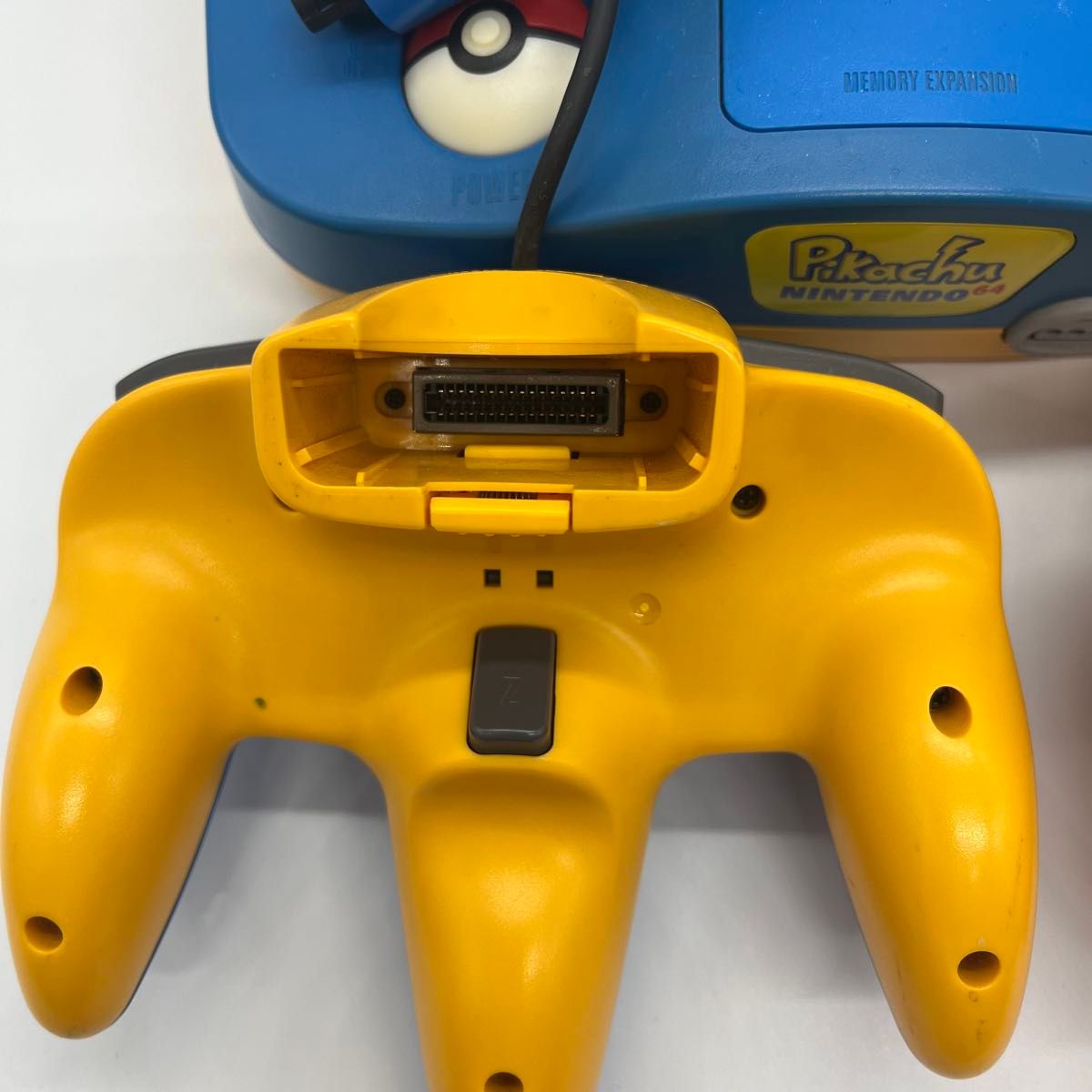 美品 ニンテンドー64 ピカチュウverブルー(中古)動作確認済み 美品 ニンテンドー64 ピカチュウverブルー(中古)動作確認済み