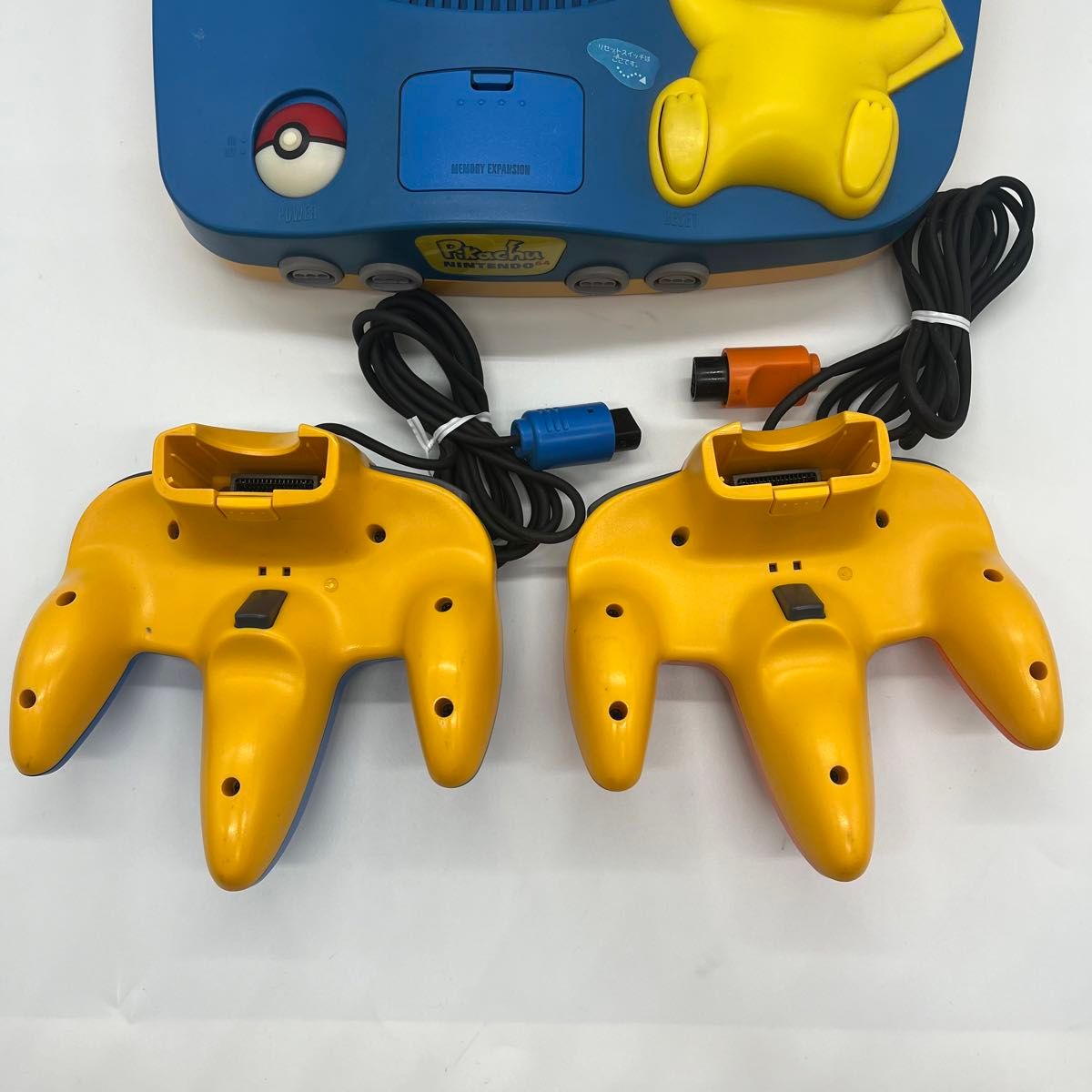 美品 ニンテンドー64 ピカチュウverブルー(中古)動作確認済み 美品 ニンテンドー64 ピカチュウverブルー(中古)動作確認済み