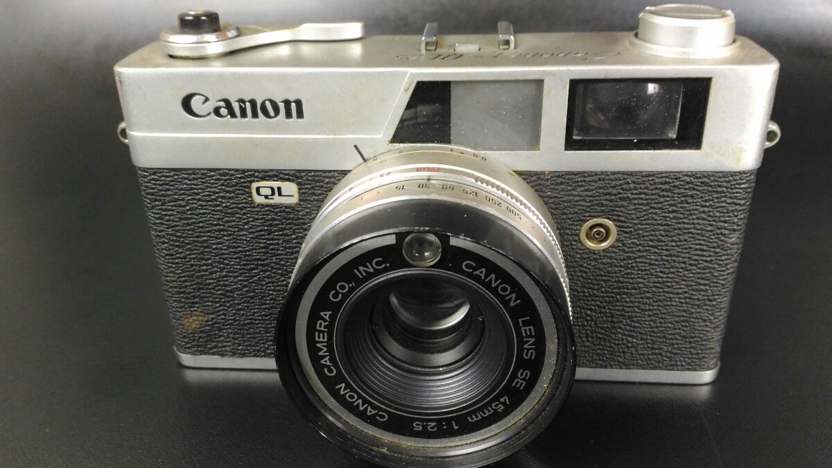 Canon canonet QL25 フィルムカメラ 撮影 趣味 小物 キャノン 在庫処分 お得 売り切り 89