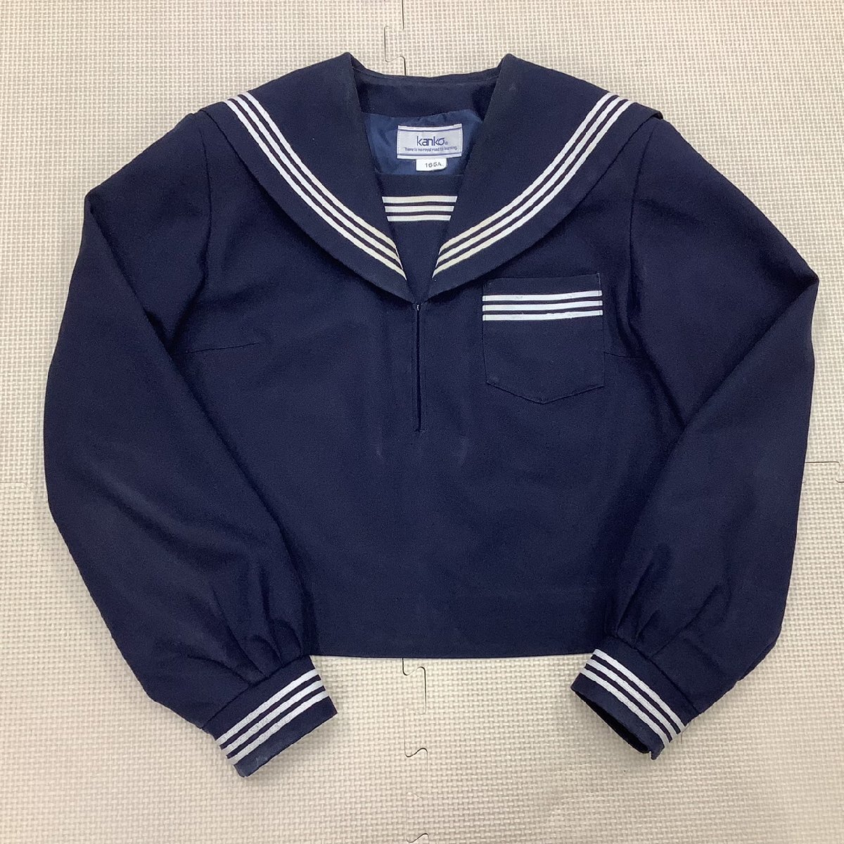 I750/Y(中古)山形県 寒河江市立陵東中学校 女子制服2点 /165A I750/Y(中古)山形県 寒河江市立陵東中学校 女子制服2点 /165A